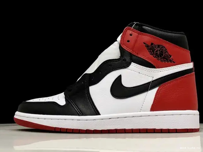 Rep Air 1 Black Toe 555088-125 Retro Jordan 0609